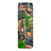  Route 66, nostalgisch poster. Thermosbeker (Achterkant)