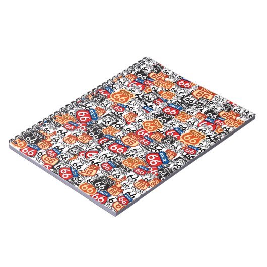 Route 66 notitieboek (Linkerzijde)