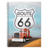 Route 66 notitieboek (Voorkant)