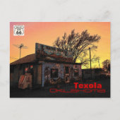 Route 66 (o.k.) Briefkaart (Voorkant)