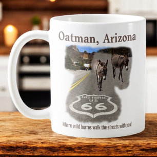 Route 66 Oatman Arizona Burros on the Street Koffiemok