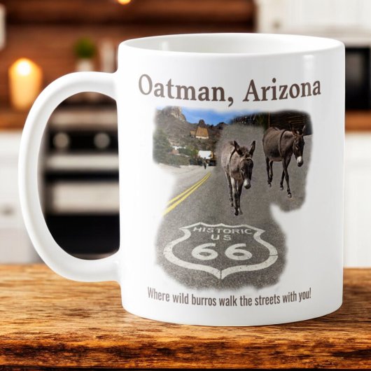 Route 66 Oatman Arizona Burros on the Street Koffiemok