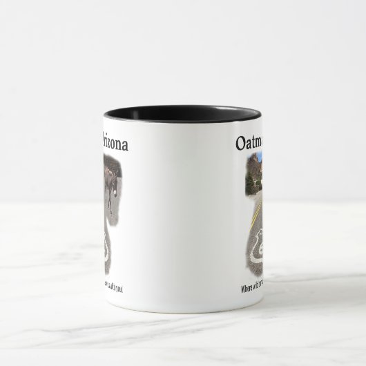 Route 66 Oatman Arizona Burros on the Street Mok (Midden)