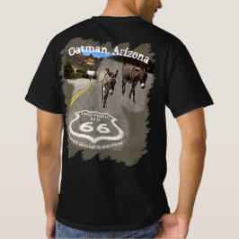 Route 66 Oatman Arizona Ezel op de Straat T-shirt