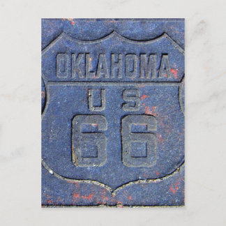 Route 66 Oklahoma Briefkaart
