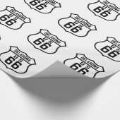 Route 66 - Oklahoma Cadeaupapier (Hoek)