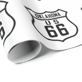 Route 66 - Oklahoma Cadeaupapier (Rol Hoek)