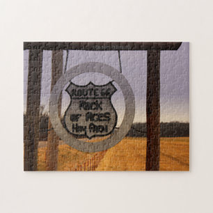 Route 66 Oklahoma PUZZLE Legpuzzel