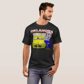 ROUTE 66 OKLAHOMA T-SHIRT (Voorkant volledig)