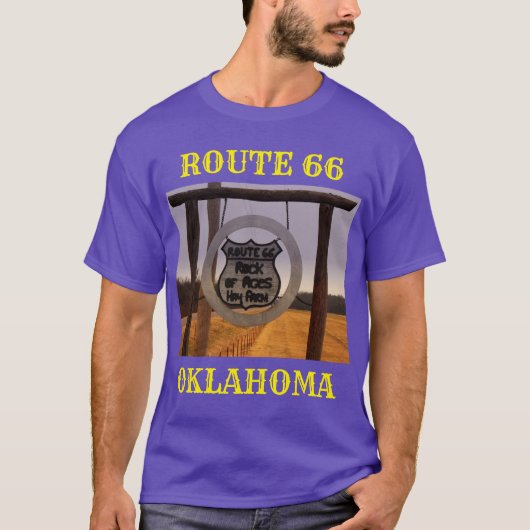 Route 66 Oklahoma T-shirt (Voorkant)