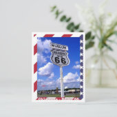 Route 66 - Oklahoma - Verenigde Staten - Briefkaart (Staand voorkant)
