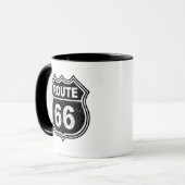 Route 66 Onderdruk Mok (Voorkant links)