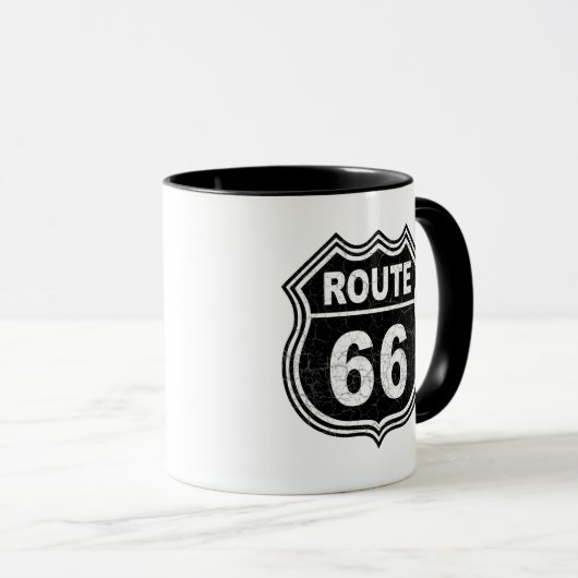 Route 66 Onderdruk Mok (Voorkant rechts)