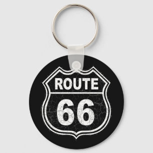 Route 66 Onderdruk Sleutelhanger