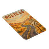 Route 66 Open Road Retro Desert Magneet (Rechterzijde)