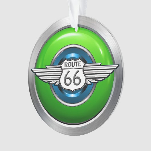 Route 66 ornament (voorkant)