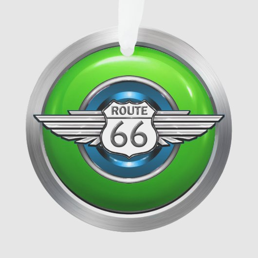 Route 66 ornament (voorkant)