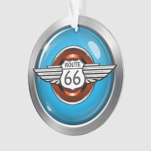 Route 66 ornament (voorkant)