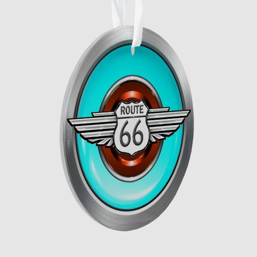 Route 66 ornament (voorkant)