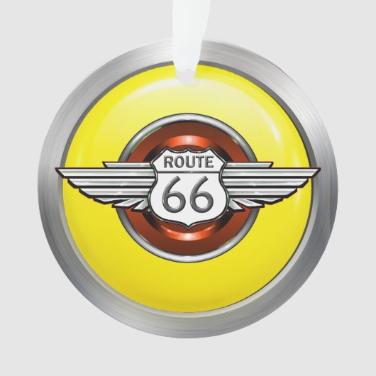 Route 66 ornament (voorkant)