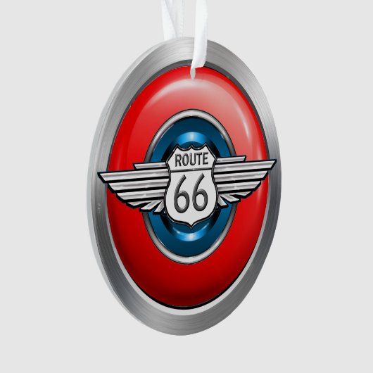 Route 66 ornament (voorkant)
