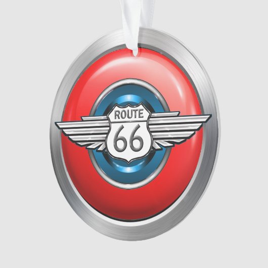 Route 66 ornament (voorkant)