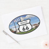 route 66 ovale sticker (Envelop)