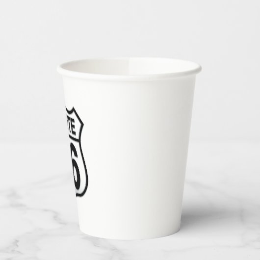 Route 66 papieren bekers (Links)