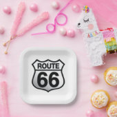 Route 66 papieren bord (Feest)