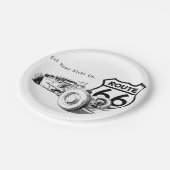 Route 66 Papieren Bord (Gekanteld)