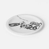 Route 66 Papieren Bord (Gekanteld)