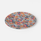 Route 66 papieren bordje (Gekanteld)