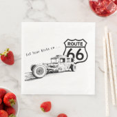 Route 66 Papieren servet (Insitu)