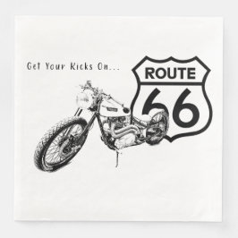Route 66 Papieren servet