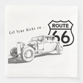 Route 66 Papieren servet