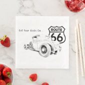 Route 66 Papieren servet (Insitu)