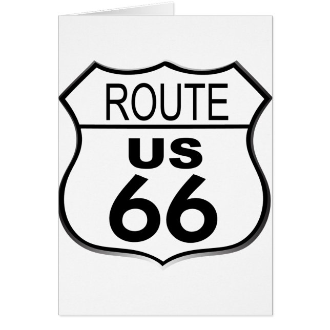 Route 66 {pas uw achtergrond aan) (Voorkant)