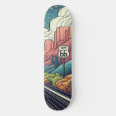 Route 66 persoonlijk skateboard (Voorkant)