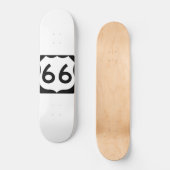 Route 66 persoonlijk skateboard (Voorkant)