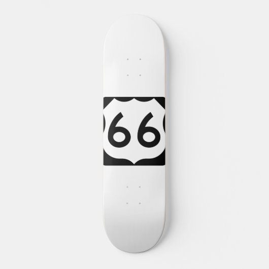 Route 66 persoonlijk skateboard (Voorkant)