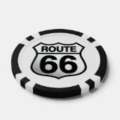 Route 66 poker chips (Enkel)