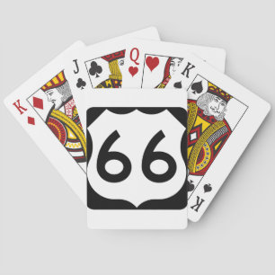Route 66 pokerkaarten