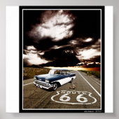 route 66 poster (Voorkant)