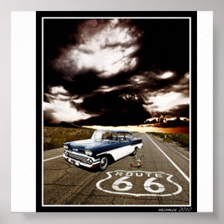 route 66 poster