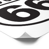 Route 66 poster (Hoek)