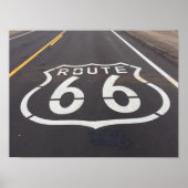 Route 66 poster (Voorkant)