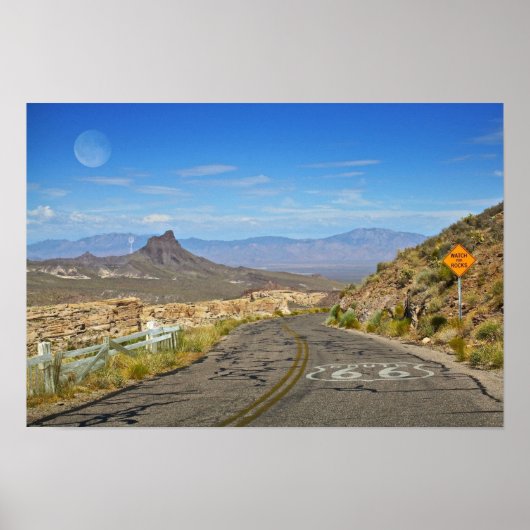 Route 66 Poster (Voorkant)