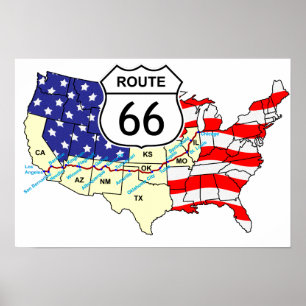 Route 66 poster