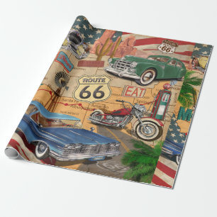  Route 66 poster. Cadeaupapier