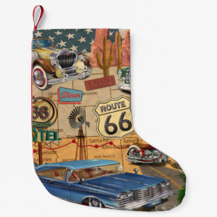 Route 66 poster. Kleine Kerstsok